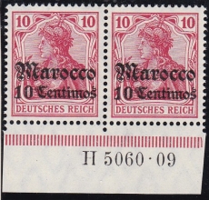 Dt. Kol. Marokko Mi.-Nr. 36 ** HAN A H 5060-09