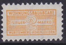 Württ - Mi.-Nr. Zwang 3 c **