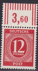 Alli.Bes. Mi.-Nr. 919 a W OR **