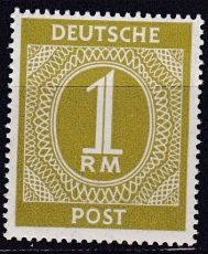 Alli.Bes. Mi.-Nr. 937 d ** gepr. Arge