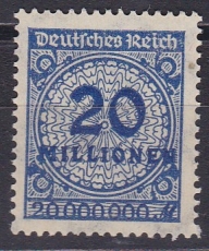 Deutsches Reich Mi.-Nr. 319 A W a **