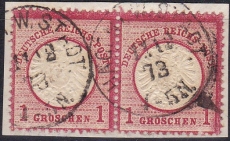 Deutsches Reich Mi.-Nr. 19 Paar oo