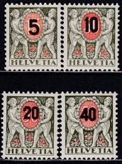Schweiz Porto Mi. Nr. 50/53 **