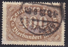 Deutsches Reich Mi.-Nr. 222 b oo gepr. INFLA