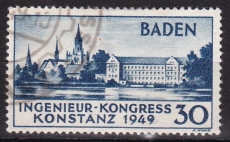 Baden Mi.-Nr. 46 I oo gepr. BPP