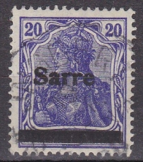 Saar Mi.-Nr. 8 oo