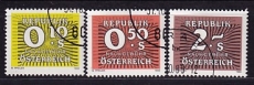 Österreich Porto Mi.-Nr. 264/66 oo