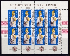 Österreich Kleinbogen Mi.-Nr. 2113 oo