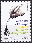 Frankreich-Europarat Mi.-Nr. 82 **