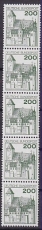 Bund Mi.-Nr. 920 A I u R ** 5er Streifen
