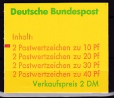 Bund Mi.-Nr. MH 20 a II mz **