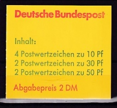 Bund Mi.-Nr. MH 22 I k oz **