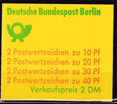 Berlin Mi.-Nr. MH 11 e a oz **