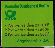 Berlin Mi.-Nr. MH 13 b oz **