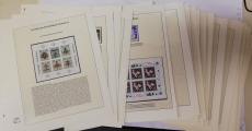 Sammlung Weihnachtsmarken 1985 - 1991