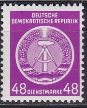 DDR Dienst A Mi.-Nr. 13 **
