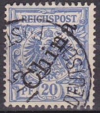 Dt. Kol. China Mi.-Nr. 4 II oo