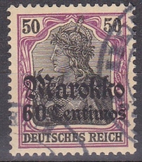 Dt. Kol. Marocco Mi.-Nr. 53 I oo