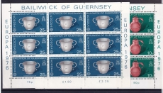 CEPT - Guernsey Kleinbogen 1976 **
