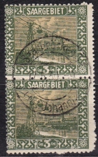 Saar Mi.-Nr. 84 IV oo Kurzbefund