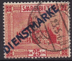 Saar Dienst Mi.-Nr. 6 PF II oo Kurzbefund
