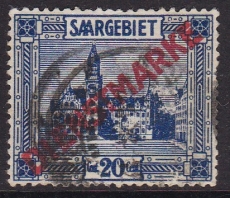 Saar Dienst Mi.-Nr. 5 PF I oo gepr. Ney