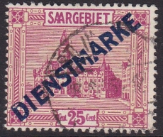 Saar Dienst Mi.-Nr. 14 PF III oo gepr. BPP