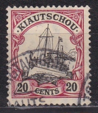 Dt. Kol. Kiautschou Mi.-Nr. 32 I oo