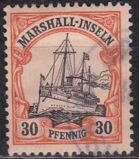 Dt. Kol. Marshall-Inseln Mi.-Nr. 18 oo