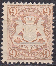 Bayern Mi.-Nr. 28 Y *