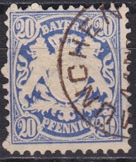 Bayern Mi.-Nr. 40 c oo