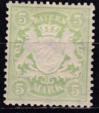 Bayern Mi.-Nr. 70 x *