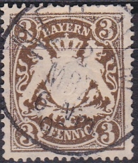 Bayern Mi.-Nr. 60 oo
