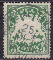 Bayern Mi.-Nr. 61 y oo