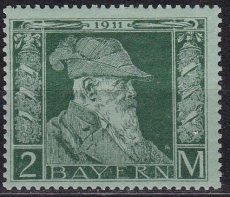 Bayern Mi.-Nr. 87 II **