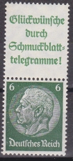 Deutsches Reich Mi.-Nr. S 207.2 **