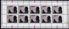Bund Mi.-Nr. 1827 ** Zehnerbogen