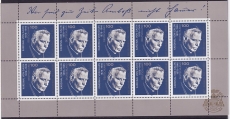 Bund Mi.-Nr. 1848 ** Zehnerbogen