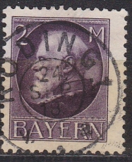 Bayern Mi.-Nr. 105 II A oo