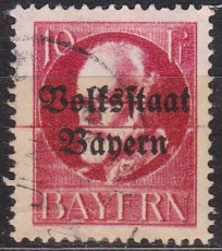 Bayern Mi.-Nr. 119 II A oo