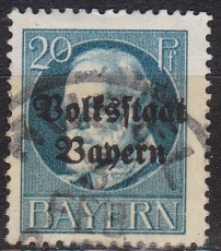 Bayern Mi.-Nr. 121 II A oo