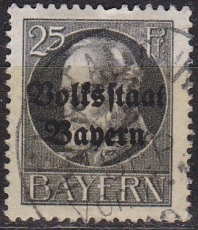 Bayern Mi.-Nr. 122 II A oo