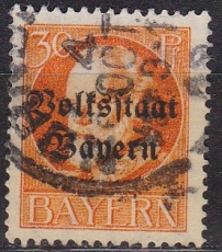 Bayern Mi.-Nr. 123 II A oo