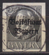 Bayern Mi.-Nr. 122 II B oo