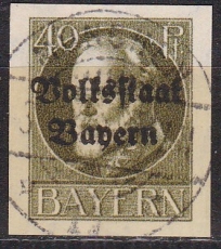 Bayern Mi.-Nr. 124 II B oo