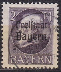Bayern Mi.-Nr. 166 A oo