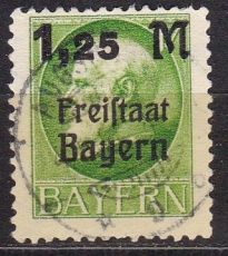 Bayern Mi.-Nr. 174 A oo