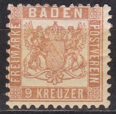 Baden Mi.-Nr. 20 a *