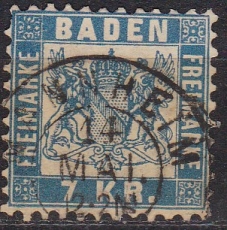 Baden Mi.-Nr. 25 a oo