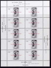 Bund Mi.-Nr. 2021 ** Zehnerbogen